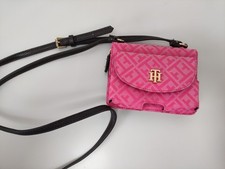 Tommy Hilfiger small pink purse with crossbody strap