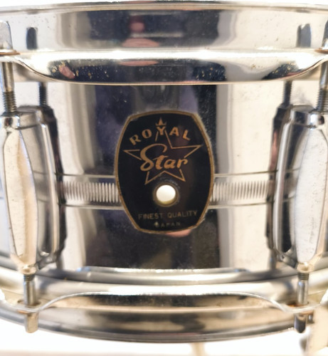 Vintage royal star metal snare - vintage,