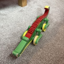 Push Along Painted Wooden