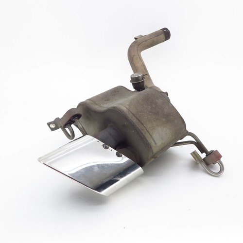 Rear exhaust silencer - rear,