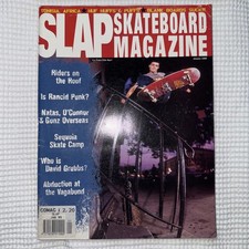 Slap Skateboard Magazine January 1999 Vintage Skateboarding Magazine