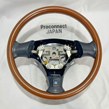 NARDI MAZDA Wood Steering Wheel Without Hornbutton MX-5 miata Roadster NB8C