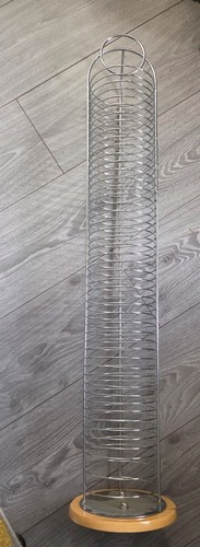 Vintage chrome and wood - chrome,