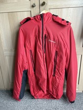 Montane Extreme Jacket Size Large with Hood Excellent Condition Red
