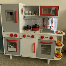 Wooden Play Kitchen Set 38