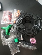 Garden Automatic Irrigation System 165FT 201 Pack Drip Irrigation Kit 1/4" Blank