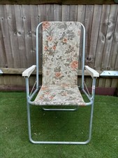 Vintage Deck Chair Floral