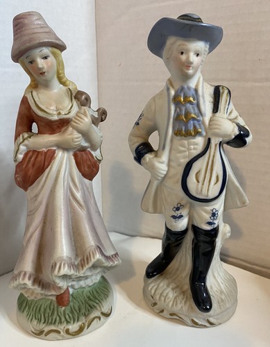 Vintage blue white porcelain - &,