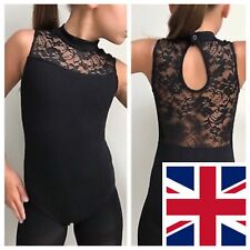 Black Ballet Leotard.UK Dance