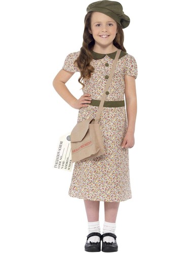 Evacuee girl costume - evacuee,