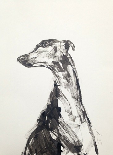 Original signed ink sketch - signed,
