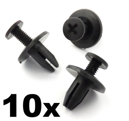 10x honda 6mm screw - 6mm, rivet-