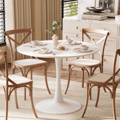Round dining table tulip - dining, 39"