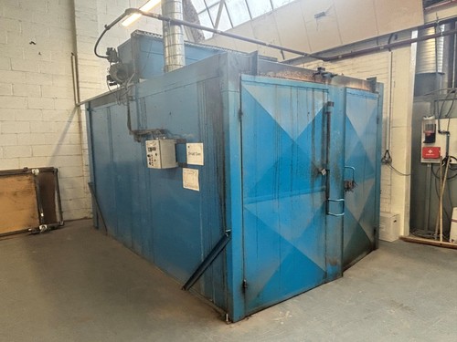 Powder coating cure oven - ,
