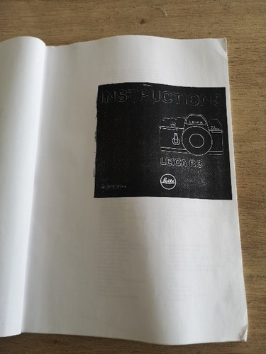 Leica printed and - leica, r3
