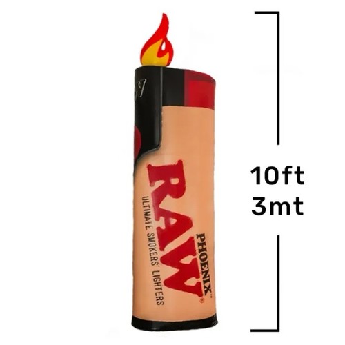 Raw 10ft inflatable phoenix - 10ft,