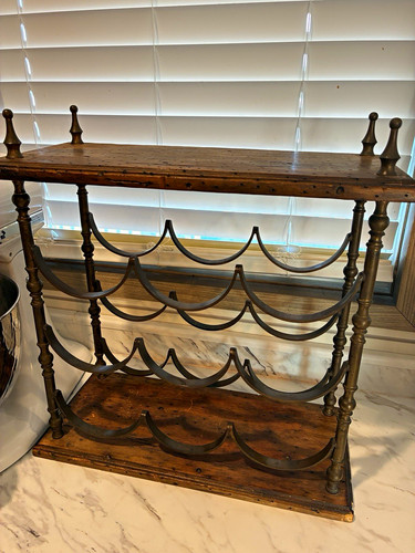 Vintage french style wine rack - vintage,