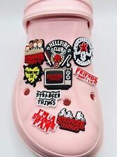 Stranger Things Charms Fits Crocs SET OF 9 Shoe Clog Charms Real UK Seller ??