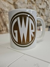 GWR Great Western Railway Cup Mug Roundel vintage British Rail trains