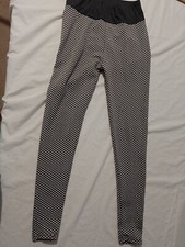 Ladies Leggings Unbranded Size L Stretch Grey 24950