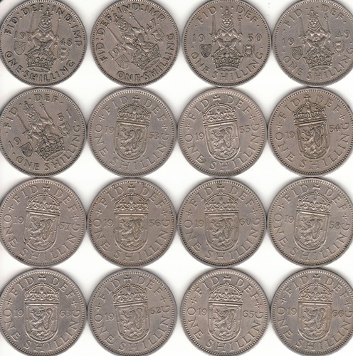 Scottish one shilling - one,