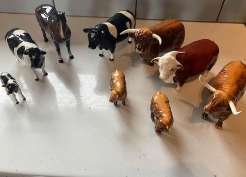 Beswick pottery cattle - beswick,