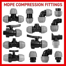 Mdpe plastic compression - mdpe,