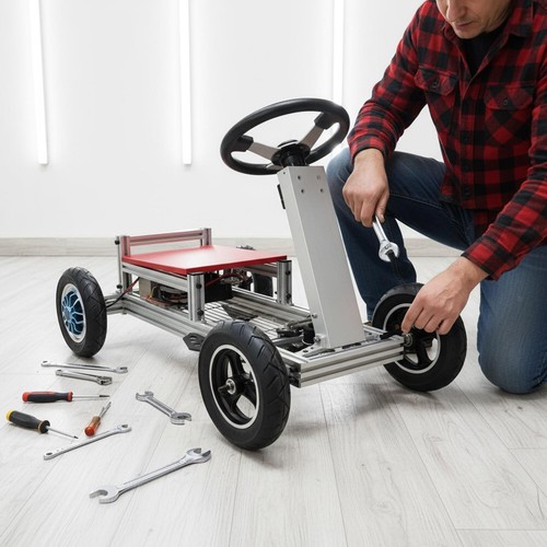 Kart steering kit diy - go,