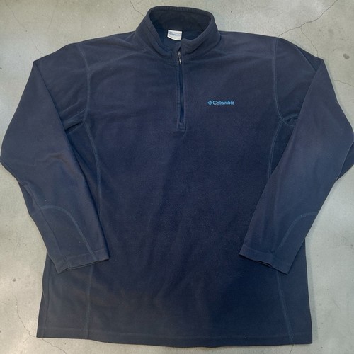 Columbia men half zip - half, fleece