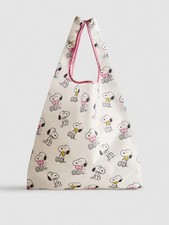 Snoopy Foldaway Tote Shopper