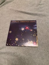 coldplay christmas lights 7" christmas/seasonal still sealed