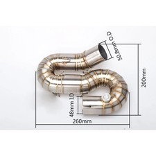 Exhaust Muffler Middle Link
