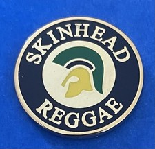 SKA REGGAE SKINHEAD BADGE -