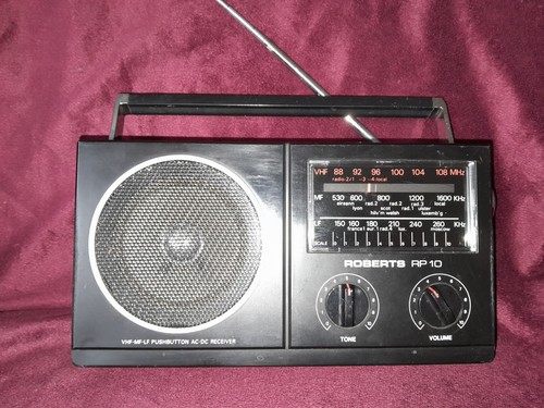 Roberts rp10 portable radio - roberts,