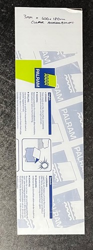 3mm clear polycarbonate - clear,