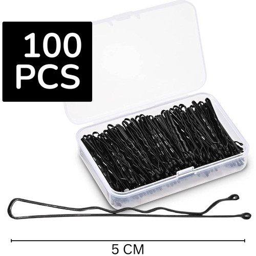 100 pcs hair grips - clips, bobby