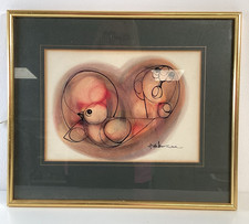 Hargreaves Ntukwana South African 1938 1998 Modernist Abstract Watercolour & Ink