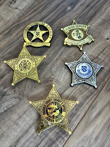 Junior sheriff badges - junior, toy