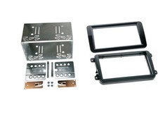 Mounting frame set double DIN