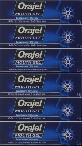 Orajel mouth gel - -,