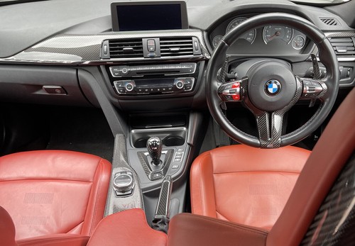 Real carbon fibre - interior, set