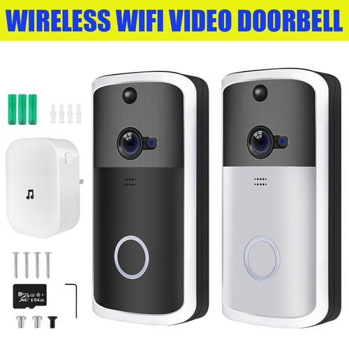 Front door wifi video doorbell - door,