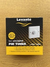 Levante 2 Wire PIR Time Delay Switch
