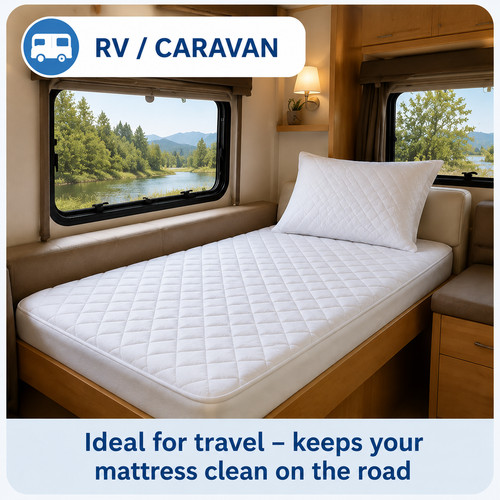 Caravan single bed - caravan, extra
