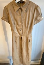 Zara faux leather caramel