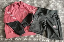 Girls Adidas Tracksuit Age 7-8 Years