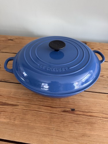 Creuset cast iron shallow - le,