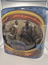Toybiz Lord Of The Rings  Return of the king Theoden and Morgul lord witch king