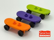 LEGO 3 x Skateboard for Minifigure - NEW