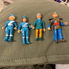 4 Thunderbirds Figures -
